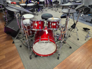 Roland VAD716 Electronic Drum Kit Gloss Cherry Used