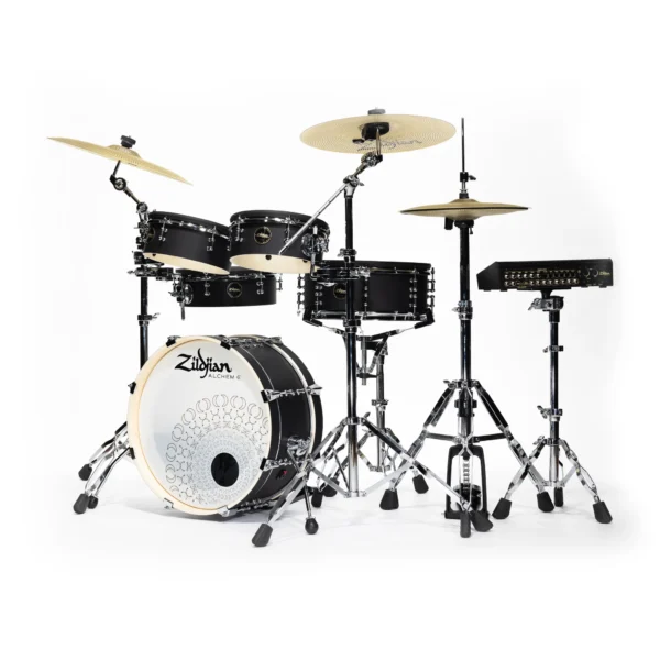 Zildjian Alchem-E Bronze EX Electronic Drum Kit and Hardware Package